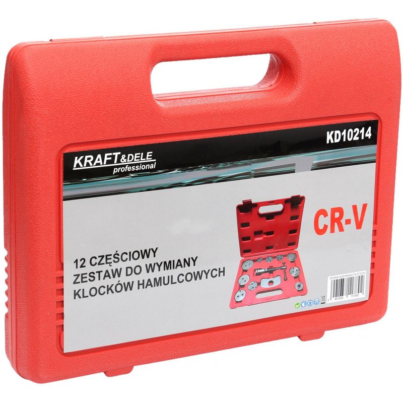 Zestaw do wymiany klocków hamulcowych 12el. KD10214