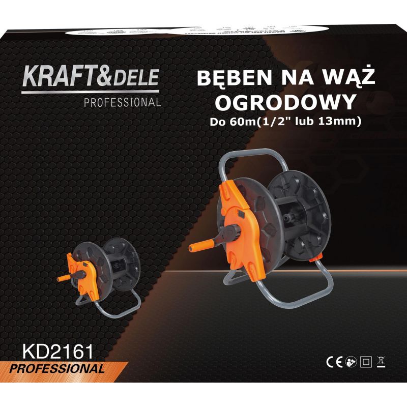Bęben na wąż ogrodowy do 60m KD2161