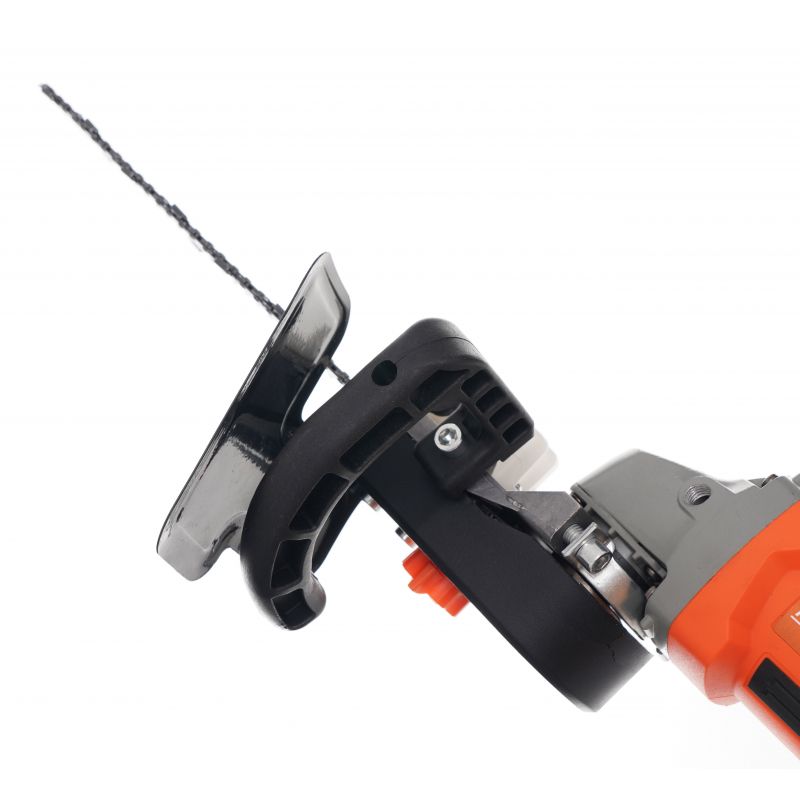 Akumulátorová uhlová brúska + adaptér píly KD10624