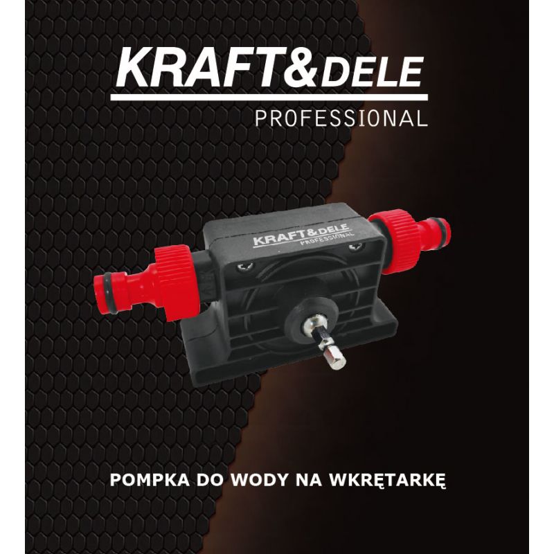 Pompa do wody na wkrętarkę 45l / min / 3/4" KD739