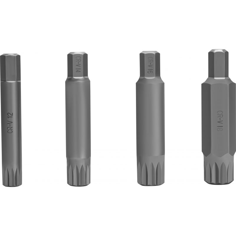Zestaw bitów M4-M18 SPLINE 22 el. KD10539
