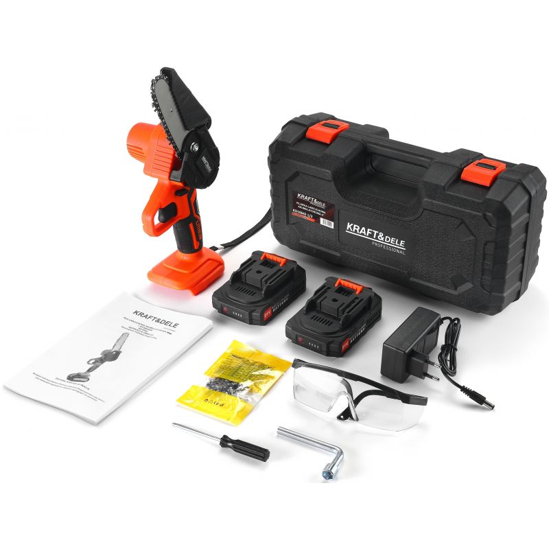 21V akumulátorová píla 4" + predlžovacia tyč KD10642