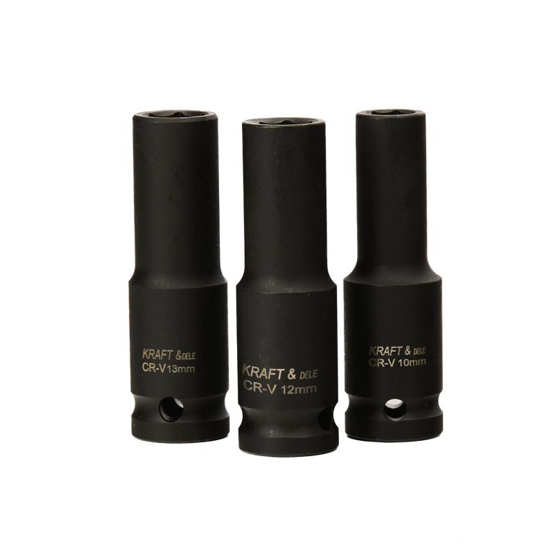 Nasadki udarowe długie 1/2" 15EL. 10- 32 mm KD11769