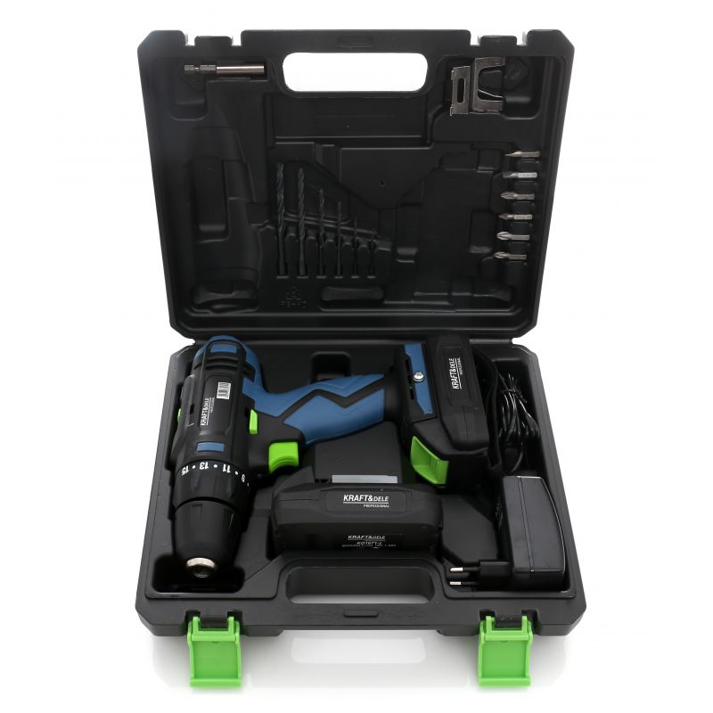 Wkrętarka 18V li-ion 2 baterie king series