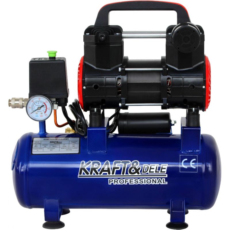 Kompresor bezolejowy 9L 230V 1200W KD4090