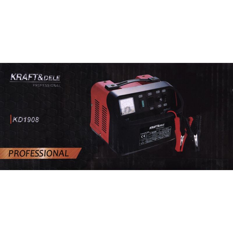 Prostownik samochodowy 12/24V 30A KD1908