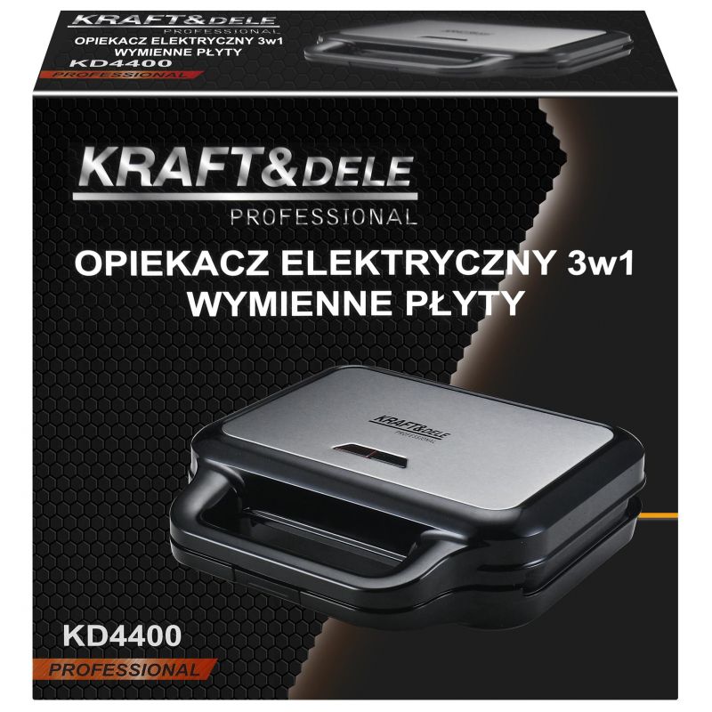 Opiekacz elektryczny 3w1 KD4400