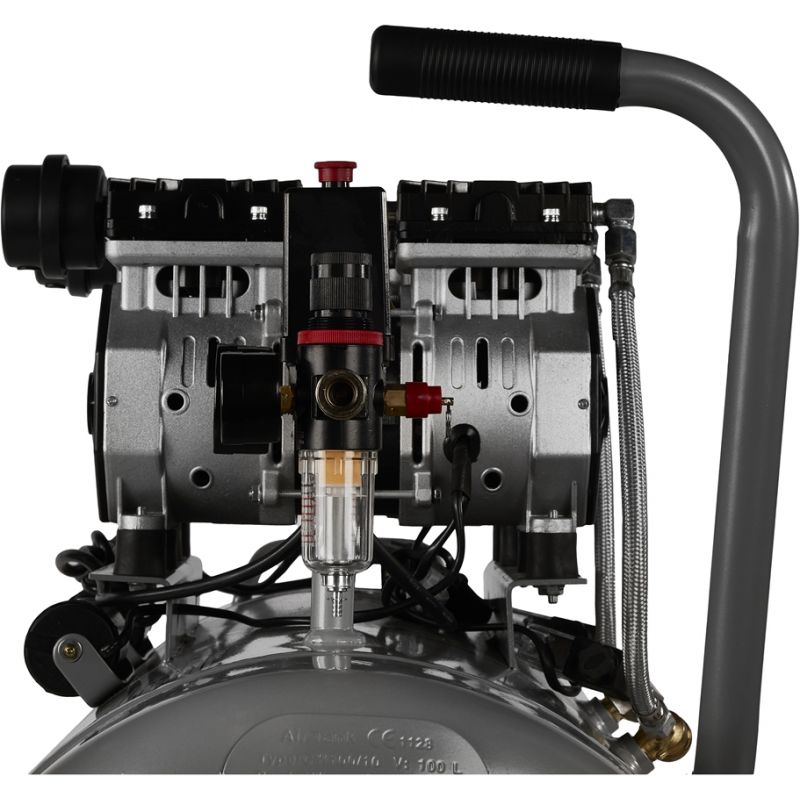 Kompresor bezolejowy 100L / 2 x 1500W KD1398