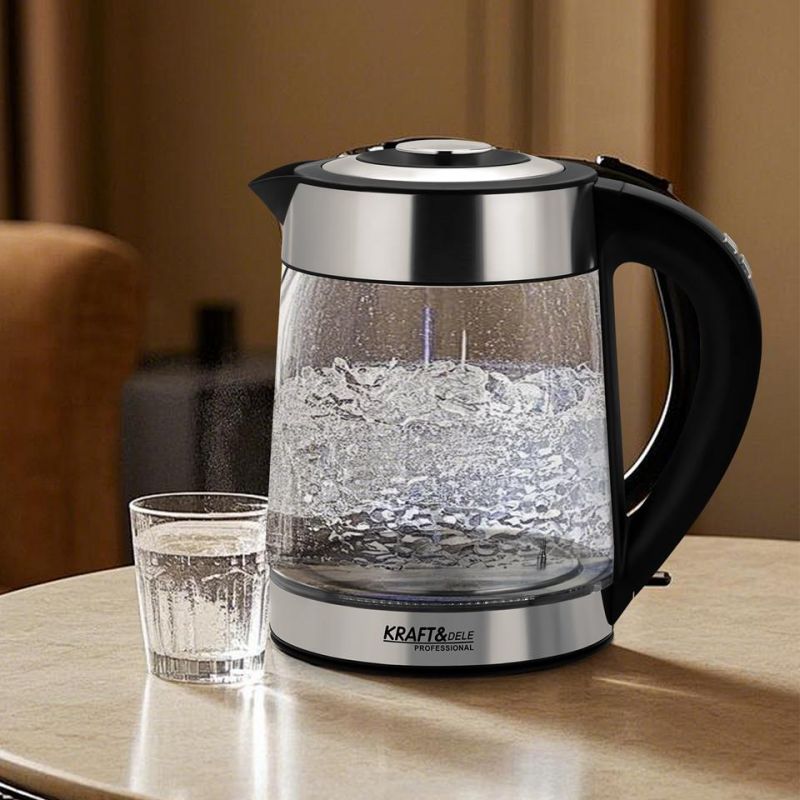 Elektrická kanvica, 2500 W, 2 l, s reguláciou teploty, model KD4119