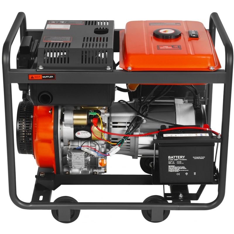 Dieselová elektrocentrála 7KW 16KM 230V/400V KD3243