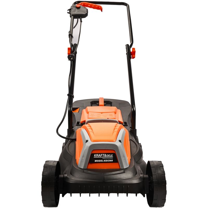 Elektrická kosačka 2400 W, výška kosenia 20/40/60 mm, objem zberného koša 25 l, model KD5360
