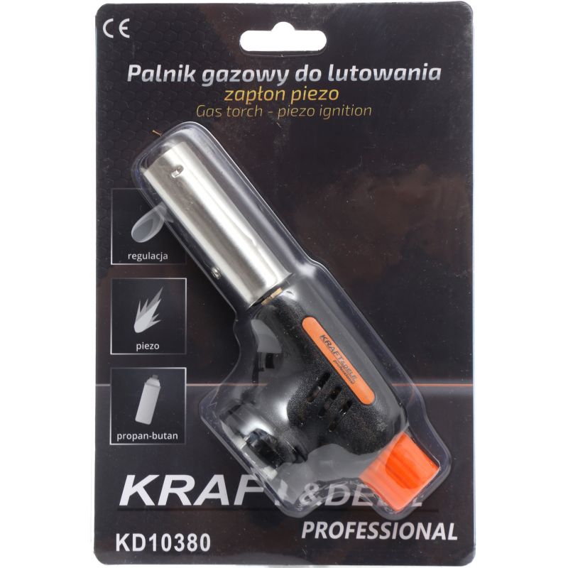 Palnik gazowy do lutowania PIEZO KD10380