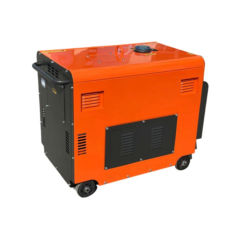 Dieselový generátor 7000 W, 12/230/380 V + batéria KD121