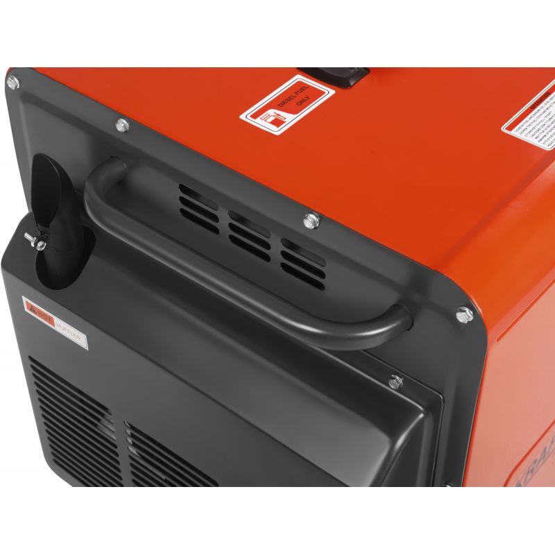 Agregat Prądotwórczy 230V 400V 7kW 16KM Diesel + ATS KD3241