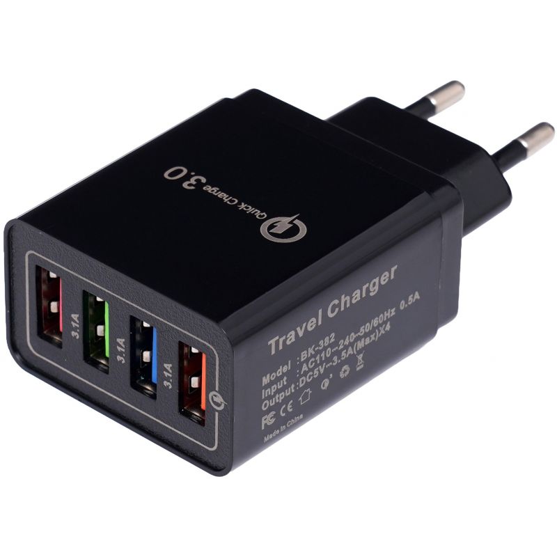 Ładowarka sieciowa QUICK CHARGE 3.0 KD1239
