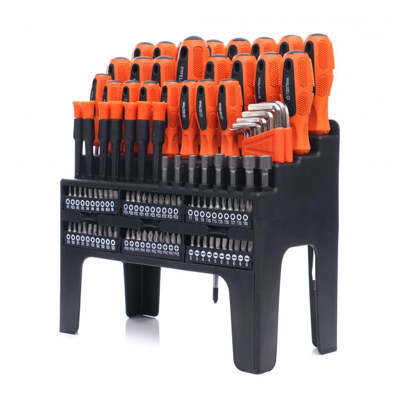 Zestaw śrubokrętów i bitów 122 el. KD10958