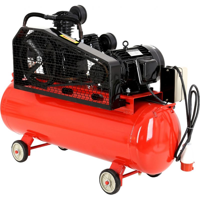 Olejový kompresor 100L, 3 valce, 400V, KD405