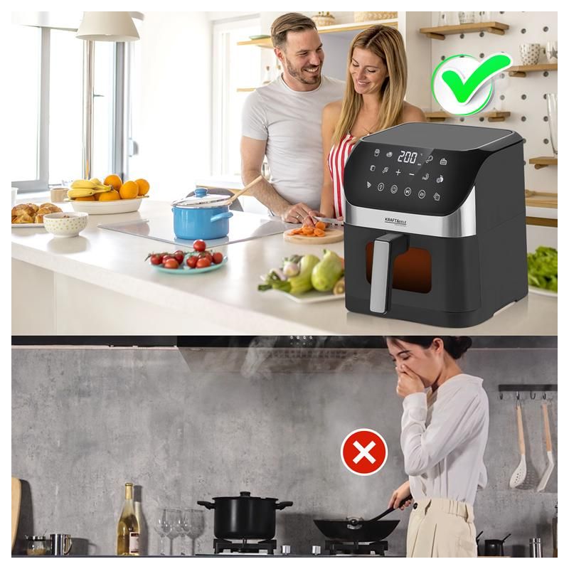 Bezolejová fritéza Airfryer 6 l, model KD4108