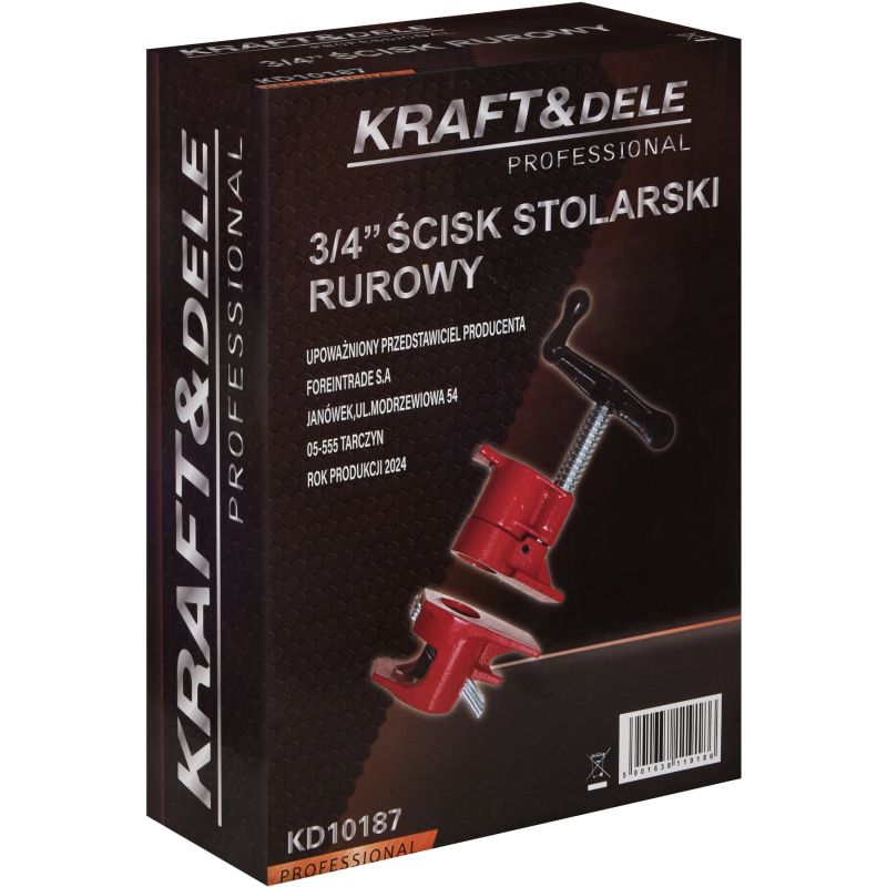 Ścisk rurowy 3/4" KD10187