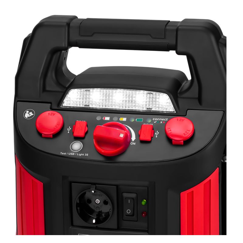 Jump-starter 1200/700A 26Ah 12V inwerter KD5347