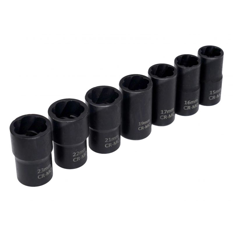 Zestaw nasadek do obrabianych śrub 1/2" - 15 el. KD11793