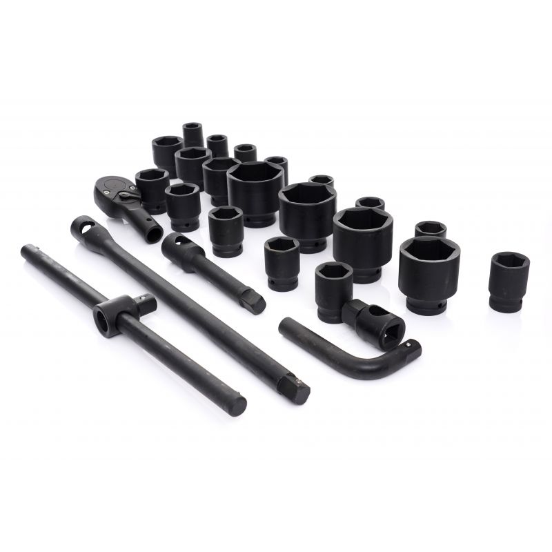 Nasadki udarowe 3/4" 6 kątne 26 szt. KD11758