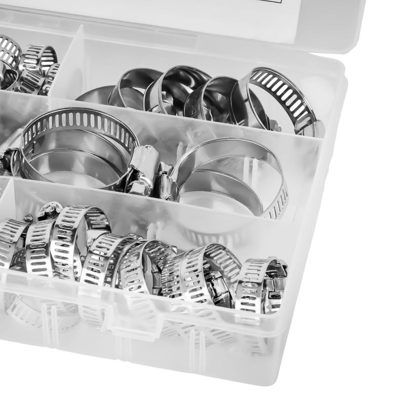 Zestaw opasek zaciskowych ślimakowych 60EL. KD10865