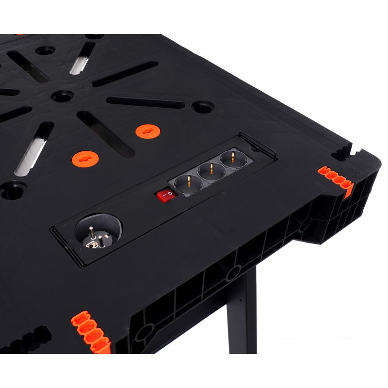 Składany stół warsztatowy 90x60x80 cm KD10746