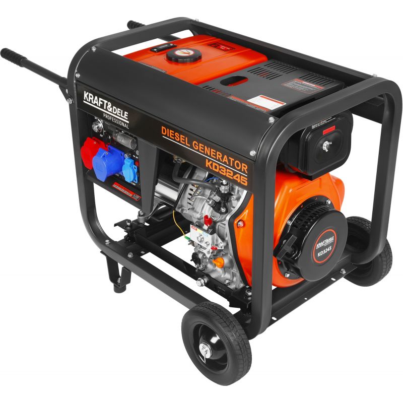 Dieselová elektrocentrála 8kW 230V 32A 400V KD3245