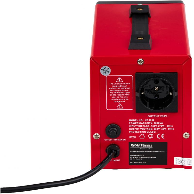 Stabilizator napięcia AVR 1000VA 230V KD1932