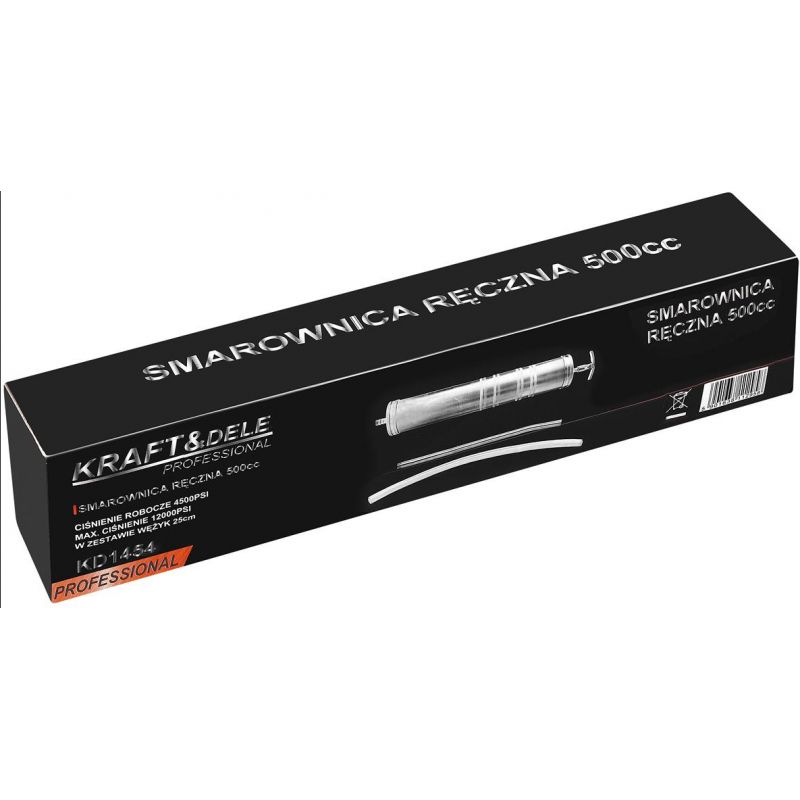 Smarownica ręczna strzykawka 500 cc KD1454