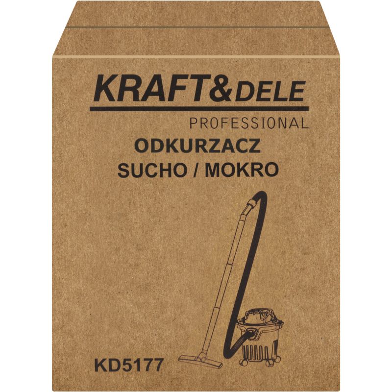 Odkurzacz sucho/mokro 12L KD5177