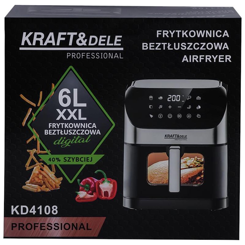 Bezolejová fritéza Airfryer 6 l, model KD4108