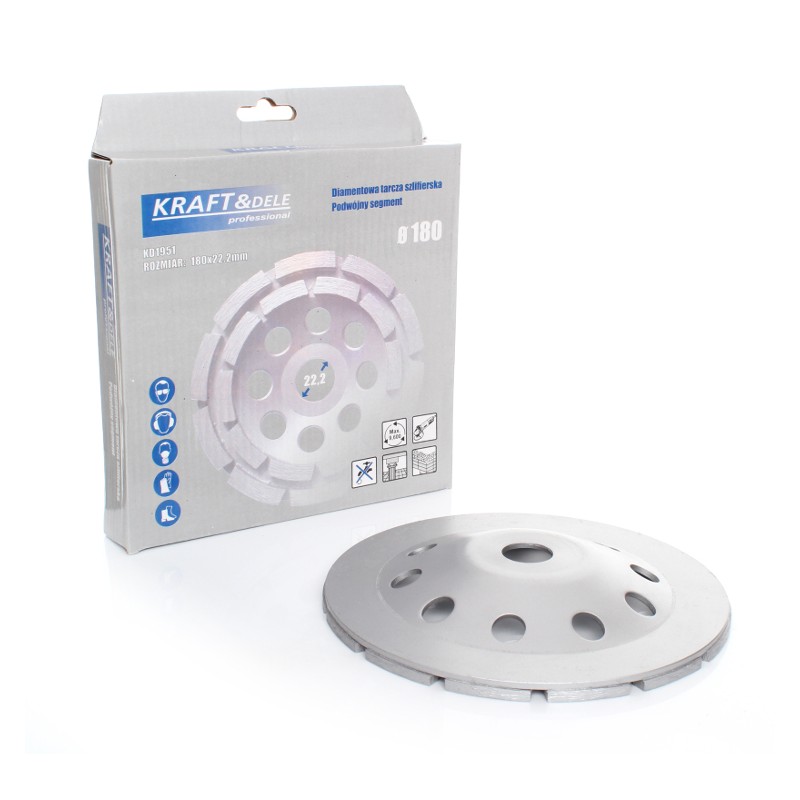 Tarcza szlifierska 180x22,2mm KD1951