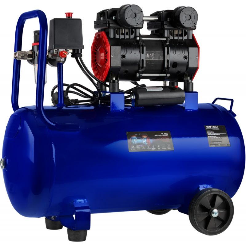 Bezolejový kompresor 50L, 1500W, 290L/min, KD4052