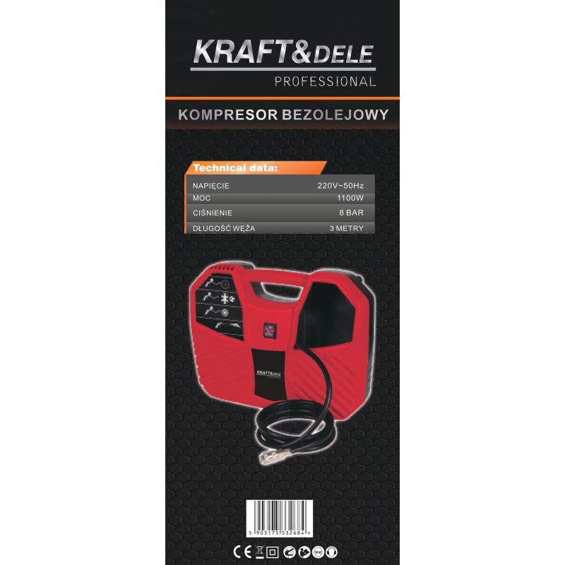 Kompresor bezolejowy KD429