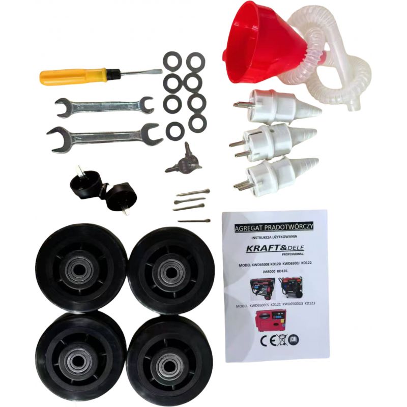 Dieselová elektrocentrála 7000W + ATS 12/230V KD123