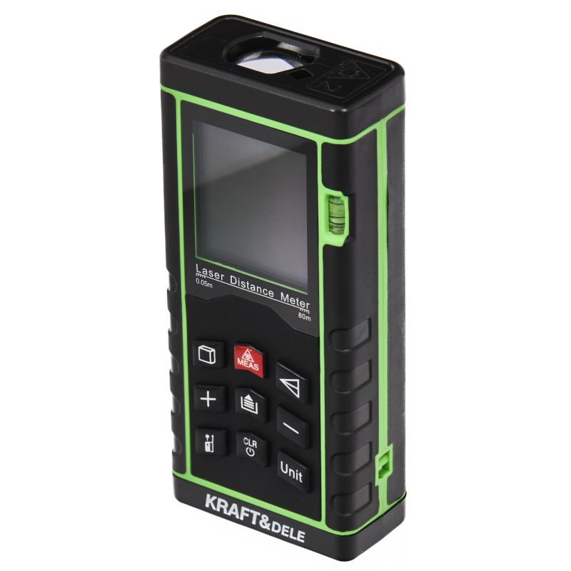 Laserowy miernik cyfrowy dalmierz 80m KD10407