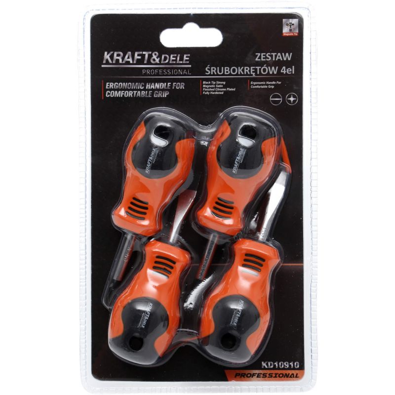 Zestaw śrubokrętów 4el. KD10910