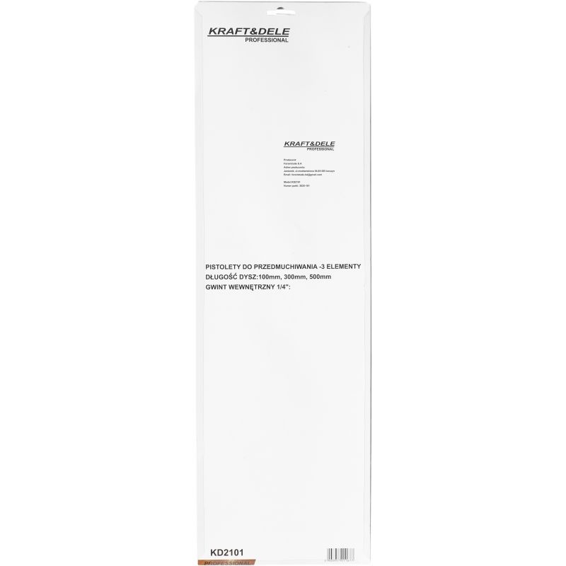 Pištoľ na vyfukovanie, 5 dielna, KD428