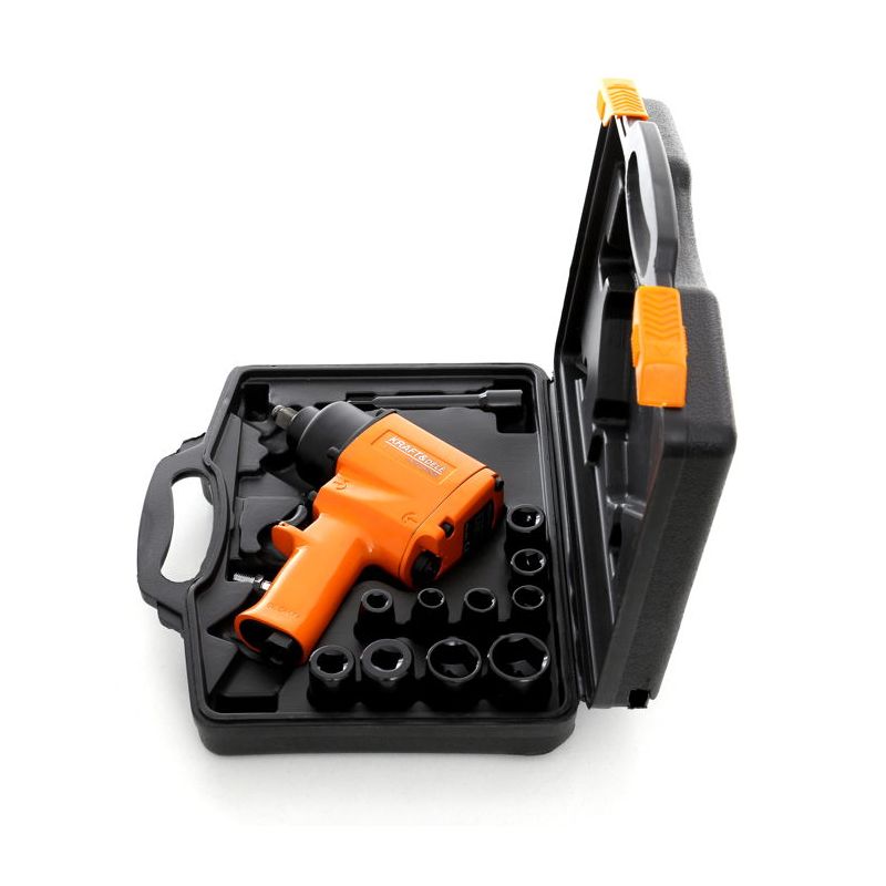 Klucz udarowy pneumatyczny 1050Nm KD1425 + nasadki