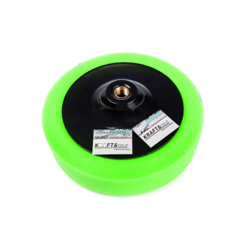 Gąbka polerska 150mm zielona KD3059