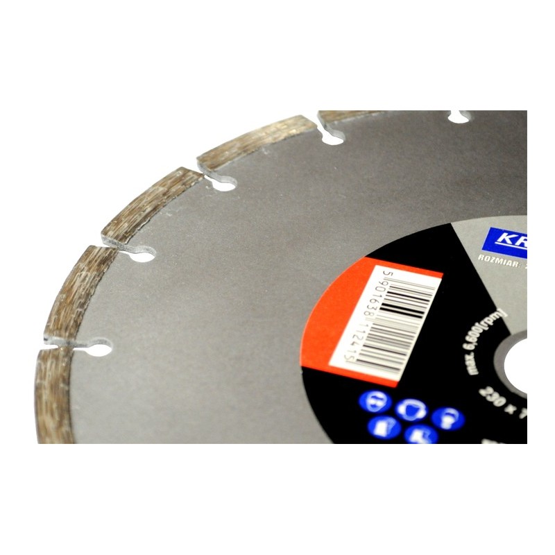 Tarcza segmentowa do cięcia 230x7x22,23 KD925