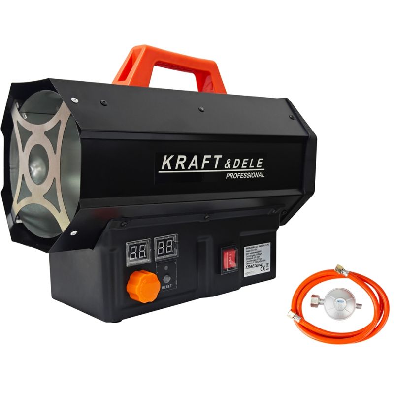 Nagrzewnica gazowa 45kW + reduktor AUTOMAT KD11732