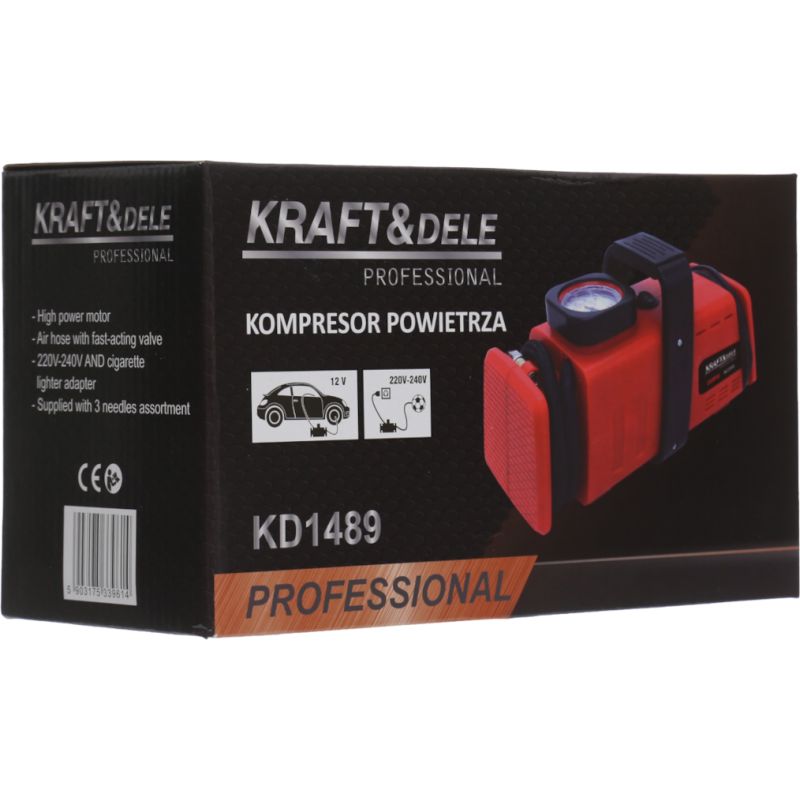 Kompresor samochodowy 12/230V KD1489