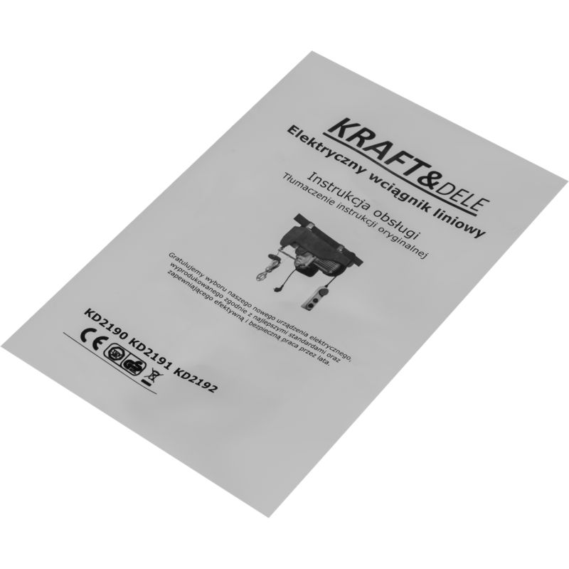 Wyciągarka elektryczna 230V 650W KD2190