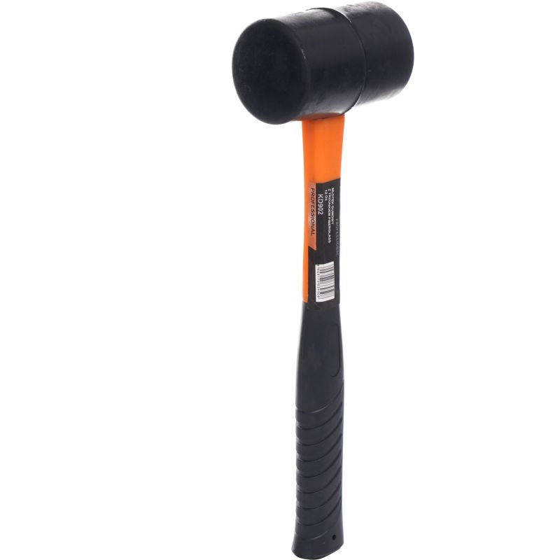 Młotek gumowy z rączką fiberglass KD902