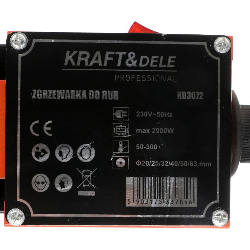 Zgrzewarka do rur 2900W KD3072