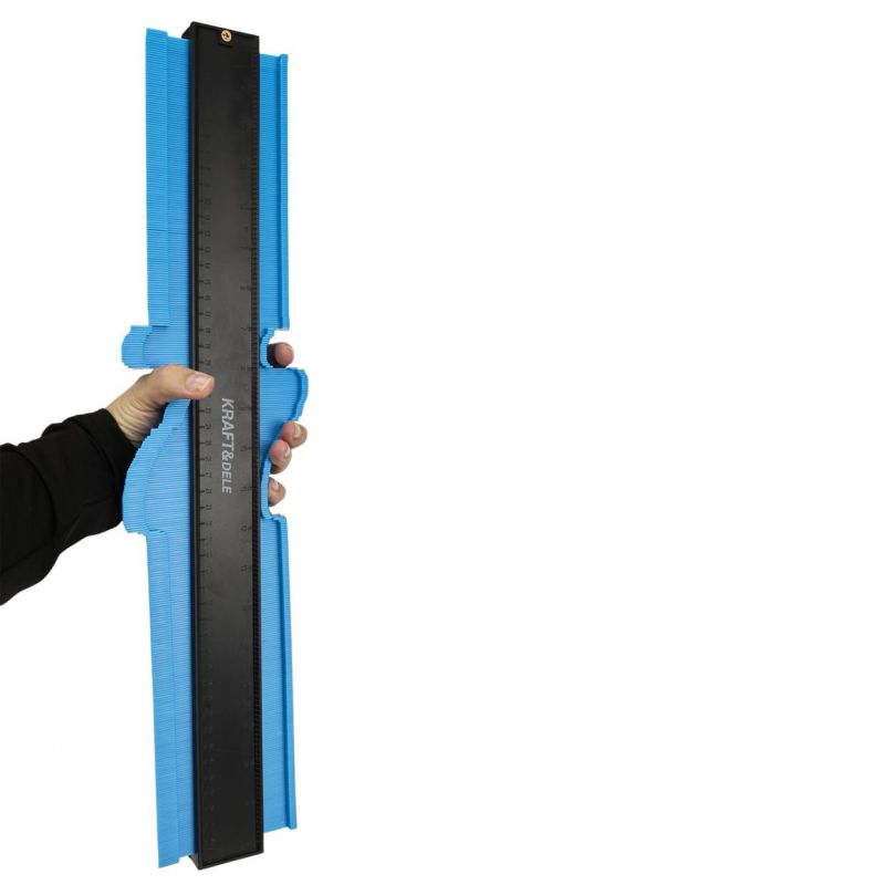 Wzornik szablon przymiar kształtów 125mm KD10387