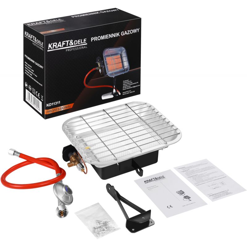 Elektrický sporák 48L 2000W funkcia ražňa+príslušenstvo KD4112